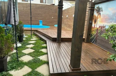Casa 3 dormitórios - piscina - lareira - área gourmert - centro - eldorado do sul - rs