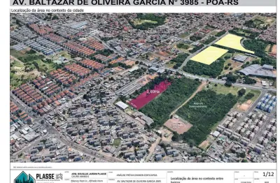 Área para construção de condomínios, 17.000 mil metros, na avenida baltazar de oliveira garcia. porto alegre