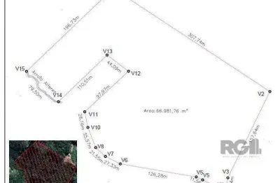 Terreno à venda na Estrada Antônio Borges, --, Belém Velho, Porto Alegre
