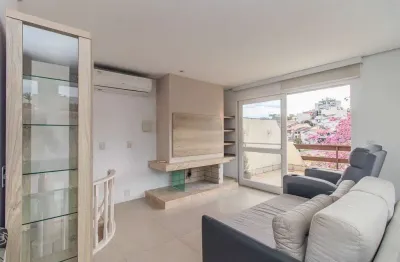 Cobertura com 2 quartos no bairro chácara das pedras em porto alegre