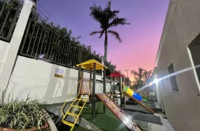 Apartamento 2 dormitórios em condomínio fechado e infra completa