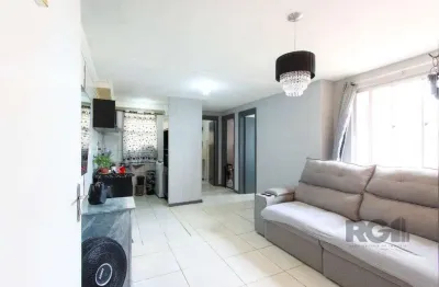 Apartamento de 2 dormitórios com vaga rotativa no bairro vila nova porto alegre