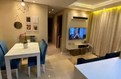 Apartamento 2 dormitórios em condomínio fechado com piscina e infra completa