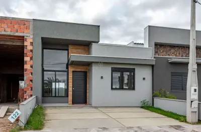 Casa nova em condomínio, infraestrutura completa próxima a comércios na zona sul