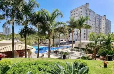 Apartamento com Sacada Churrasqueira Morro Santana com 1 vaga de garagem