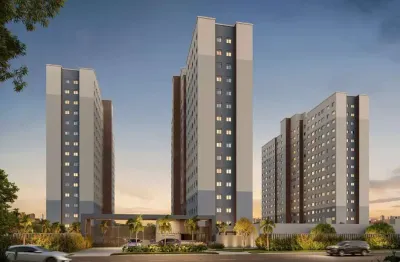 Apartamento de 43,75m² 2 dormitórios, vaga, bairro Passo da Areia Porto Alegre