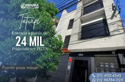 Studio para venda em são paulo, tatuapé, 1 dormitório, 1 banheiro