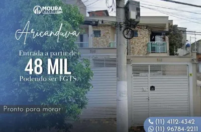 Sobrado para venda em são paulo, aricanduva, 3 dormitórios, 1 suíte, 2 banheiros, 2 vagas