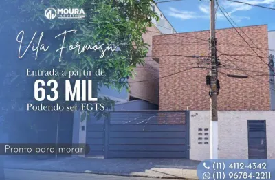 Sobrado em condomínio para venda em são paulo, vila formosa, 3 dormitórios, 1 suíte, 3 banheiros, 2 vagas