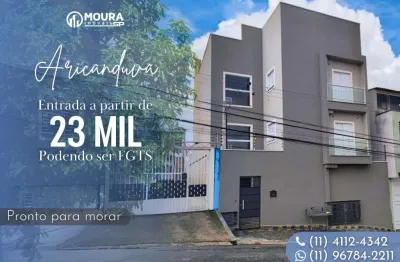 Casa sobreposta para venda em são paulo, aricanduva, 2 dormitórios, 1 banheiro