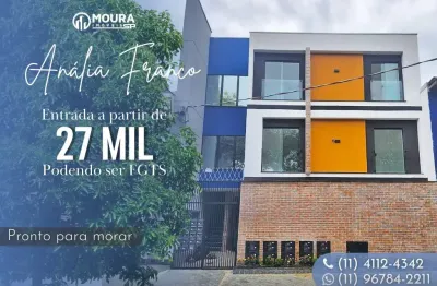 Casa sobreposta para venda em são paulo, jardim anália franco, 2 dormitórios, 1 banheiro