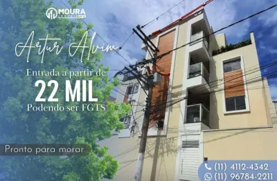 Apartamento para venda em são paulo, artur alvim, 2 dormitórios, 1 banheiro