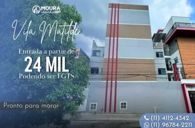 Apartamento para venda em são paulo, vila matilde, 2 dormitórios, 1 banheiro