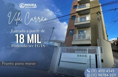 Apartamento para venda em são paulo, vila carrão, 1 dormitório, 1 banheiro