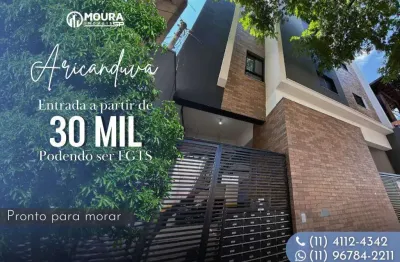 Casa Sobreposta para Venda em São Paulo, Aricanduva, 2 dormitórios, 1 banheiro, 1 vaga