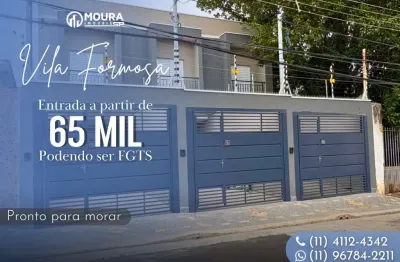 Sobrado para venda em são paulo, vila formosa, 3 dormitórios, 1 suíte, 2 banheiros, 2 vagas