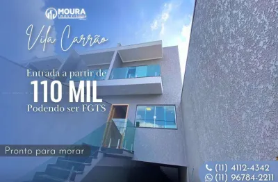 Sobrado para Venda em São Paulo, Vila Carrão, 3 dormitórios, 3 suítes, 4 banheiros, 5 vagas