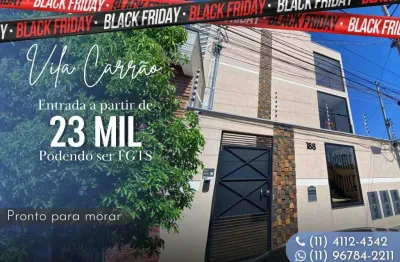 Casa sobreposta para venda em são paulo, vila carrão, 2 dormitórios, 1 banheiro