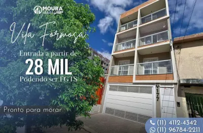 Apartamento para venda em são paulo, vila formosa, 2 dormitórios, 1 banheiro
