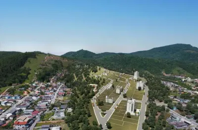 Terreno à venda na Rua Homero de Miranda Gomes, 2072, Jardim Janaina, Biguaçu