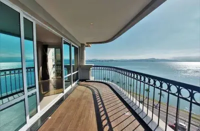 Apartamento para venda em florianópolis, agronômica, 4 dormitórios, 4 suítes, 5 banheiros, 4 vagas