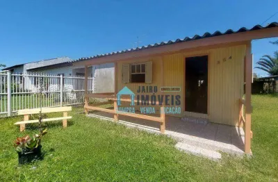 Casa com 2 dormitórios à venda por r$ 130.000,00 - centro - balneário pinhal/rs