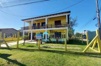 Sobrado residencial com + 2 apartamentos à venda, centro, balneário pinhal.