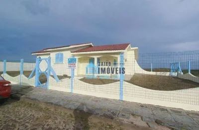 Casa a passos do mar - com 3 dormitórios, à venda por r$ 240.000 - centro - balneário pinhal/rs