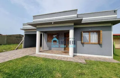 Casa com 3 dormitórios à venda, 100 m² por r$ 432.000,00 - nova tramandaí - tramandaí/rs