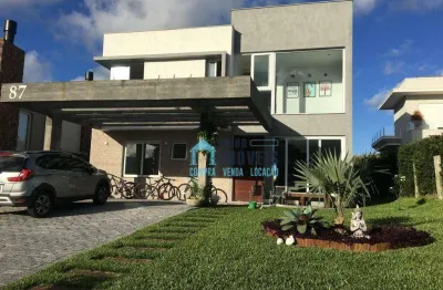 Casa em condomínio fechado à venda, por r$ 1.490.000 - centro - osório/rs