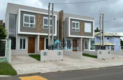 Sobrado de alto padrão com 2 dormitórios à venda, 73 m² por r$ 313.000 - santa luzia - osório/rs