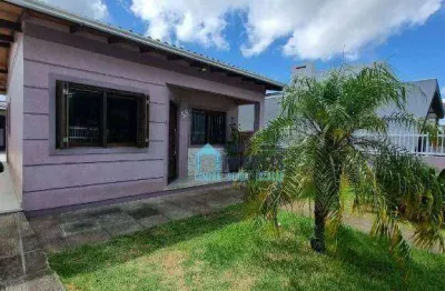 Casa com 2 dormitórios, piscina e área gourmet à venda, 100 m² por r$ 650.000 - porto lacustre - osório/rs