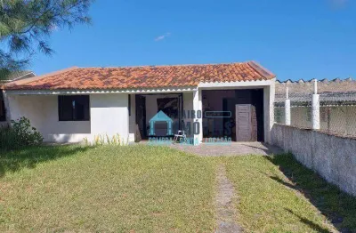 Casa toda de chapa, a duas quadras do mar!!! à venda, 110 m² por r$ 220.000 - centro - balneário pinhal/rs