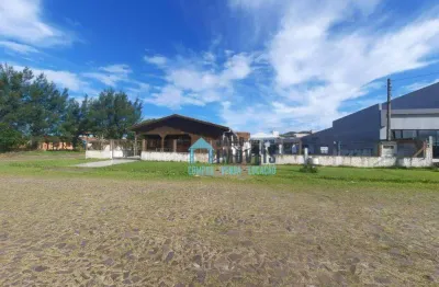 Terreno de esquina, com 2 casas  à venda por r$ 900.000 - zona nova - tramandaí/rs