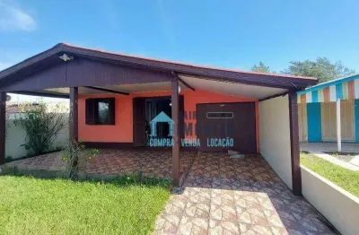 Casa com 3 dormitórios à venda por r$ 150.000,00 - centro - balneário pinhal/rs