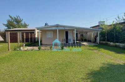 Casa com 1 suíte e anexo com churrasqueira à venda por r$ 160.000 - centro - balneário pinhal/rs