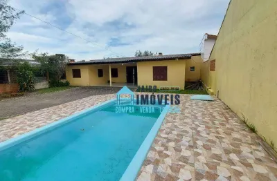 Casa com 4 dormitórios à venda, 200 m² por r$ 255.000,00 - centro - balneário pinhal/rs