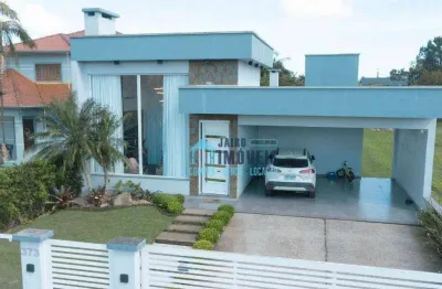 Casa com 3 dormitórios à venda, 181 m² por r$ 1.300.000,00 - santa luzia - osório/rs