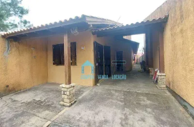 Casa à poucos metros do mar, com 3 dormitórios à venda - centro - balneário pinhal/rs