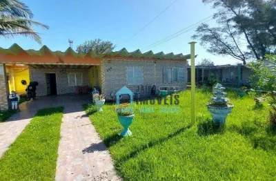 Casa com 2 terrenos, 5 dormitórios à venda por r$ 220.000 - magistério - balneário pinhal/rs