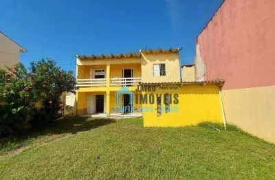 Sobrado com 3 dormitórios, à poucos metros do mar, à venda, 130 m² por r$ 280.000 - centro - balneário pinhal/rs