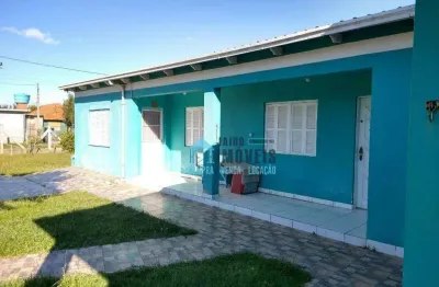 Casa com amplo terreno de esquina, 4 dormitórios à venda, por r$ 360.000 - centro - balneário pinhal/rs