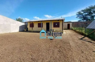 Casa com 3 dormitórios e anexo, à venda por r$ 150.000 - centro - balneário pinhal/rs