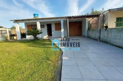 Casa com 3 dormitórios à venda por r$ 189.000 - magistério - balneário pinhal/rs