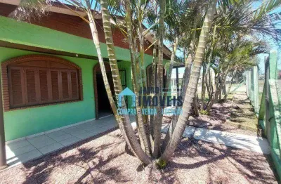 Casa com 4 dormitórios, terreno de esquina à venda, 163 m² por r$ 370.000 - centro - cidreira/rs