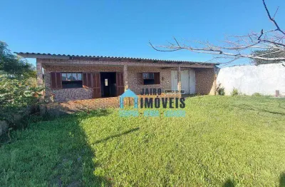 Casa com 3 dormitórios à venda, por r$ 130.000 - magistério - balneário pinhal/rs