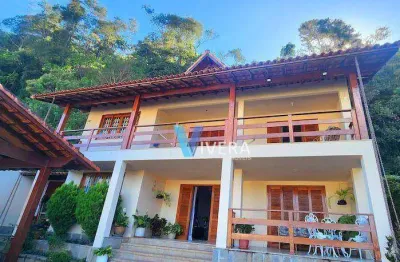 Casa com 5 dormitórios à venda, 242 m² por r$ 2.000.000,00 - taumaturgo - teresópolis/rj