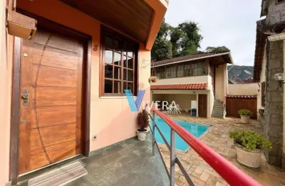 Casa com 3 dormitórios à venda, 114 m² por r$ 490.000,00 - alto - teresópolis/rj