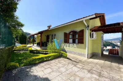 Casa com 4 dormitórios à venda, 170 m² por r$ 899.000,00 - panorama - teresópolis/rj