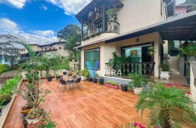 Casa com 4 dormitórios à venda, 178 m² por r$ 764.000,00 - vargem grande - teresópolis/rj